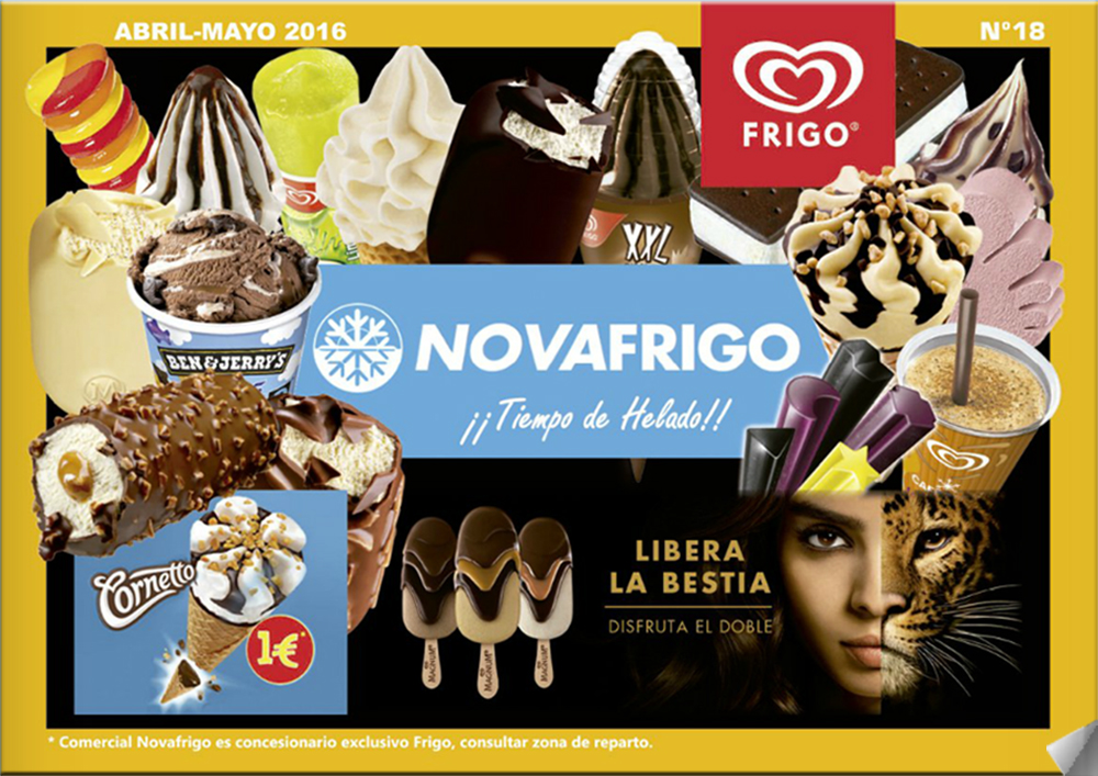 Catálogo comercial Novafrigo abril-mayo 2016