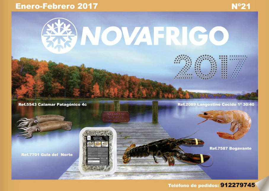 Catálogo comercial Novafrigo enero-febrero 2017