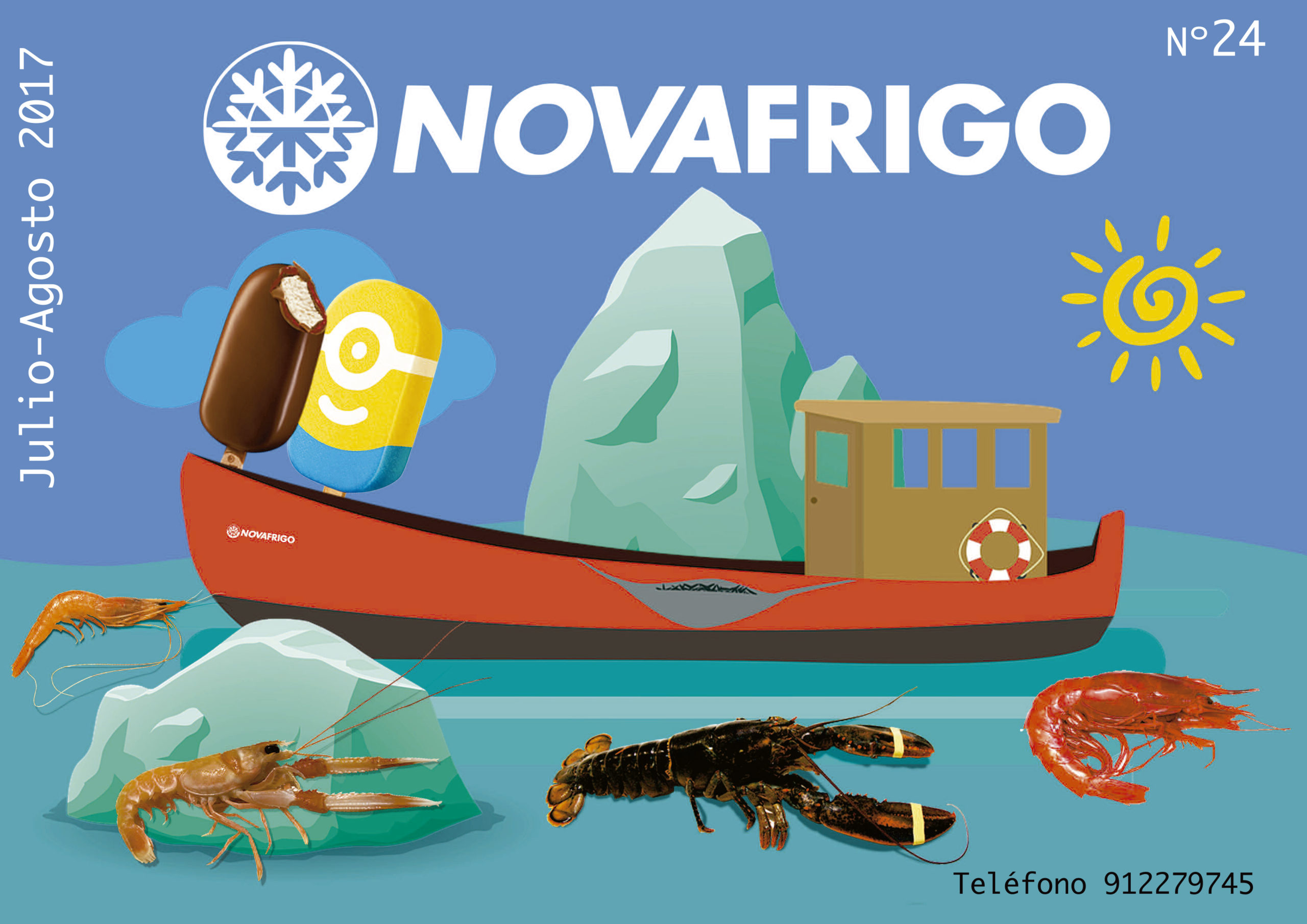 Catálogo comercial Novafrigo julio-agosto 2017