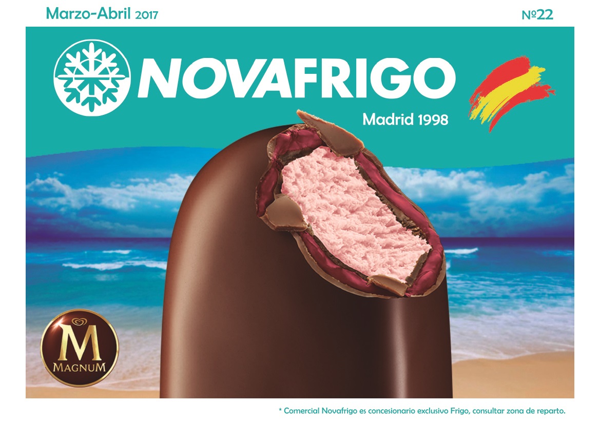 Catálogo comercial Novafrigo marzo-abril 2017