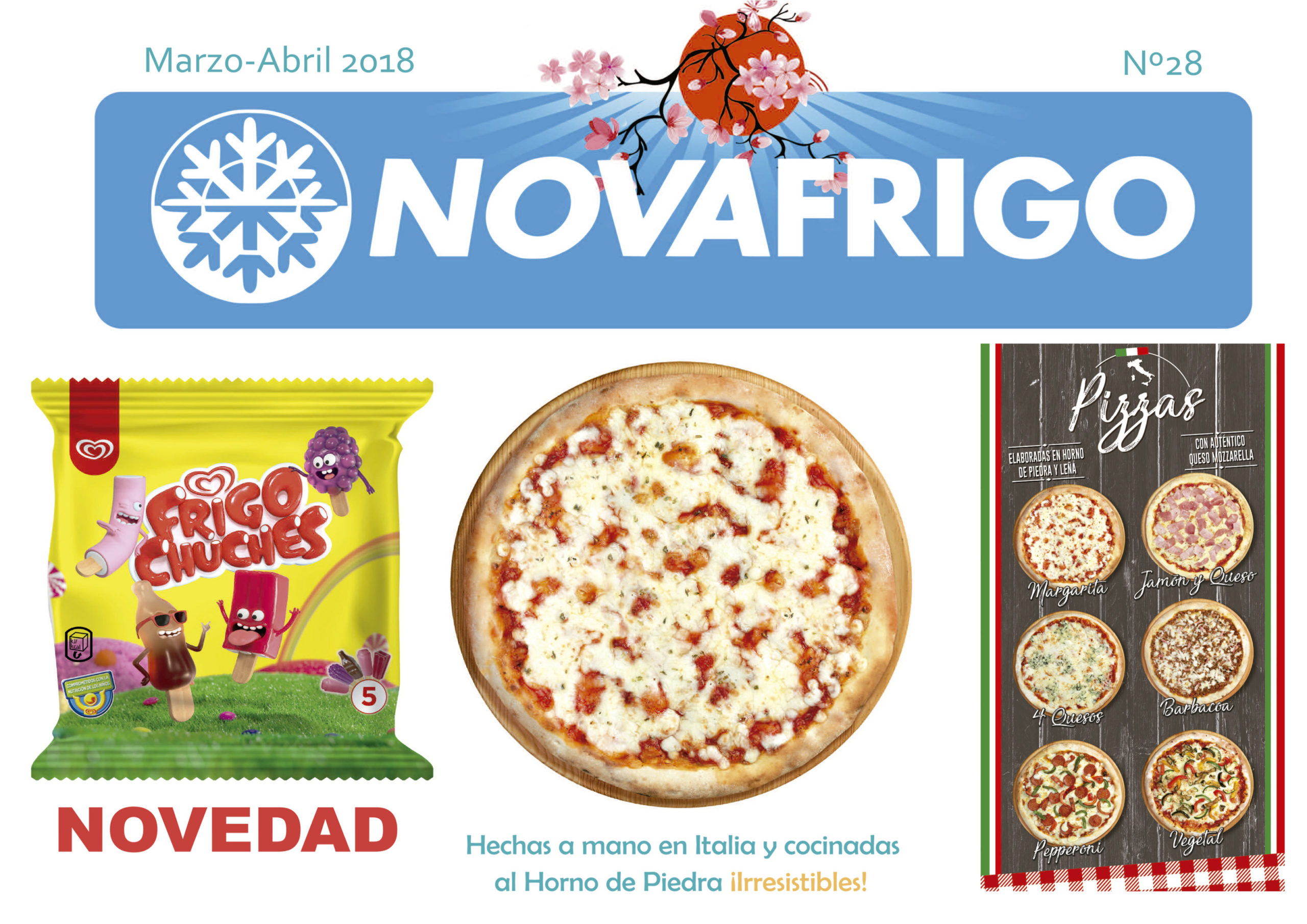 Catálogo comercial Novafrigo marzo-abril 2018