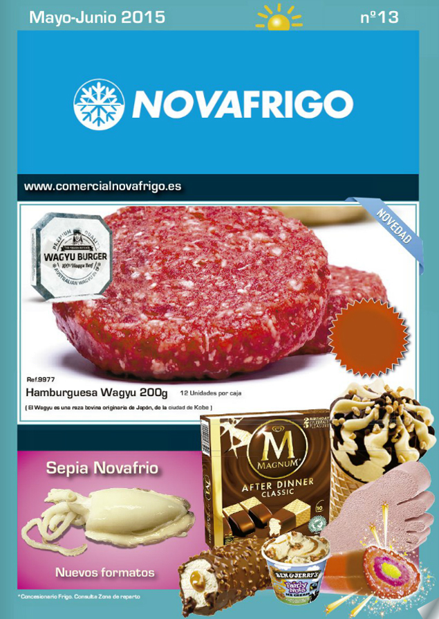 Catálogo comercial Novafrigo mayo-junio 2015