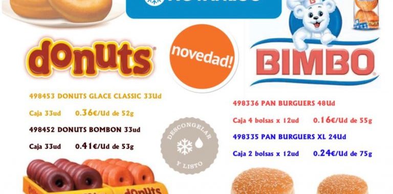 Promoción Donuts Bimbo Novafrigo
