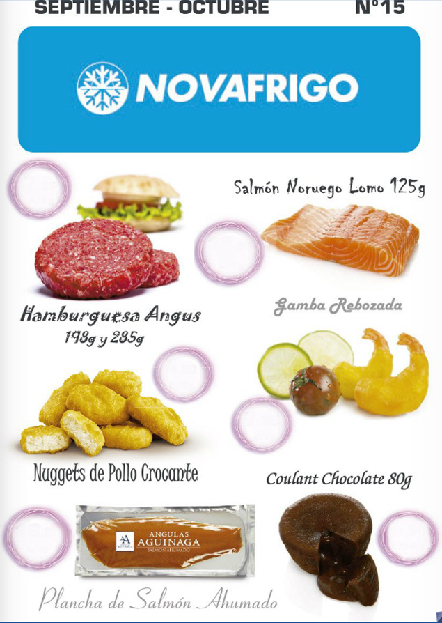 Catálogo comercial Novafrigo septiembre-octubre 2015