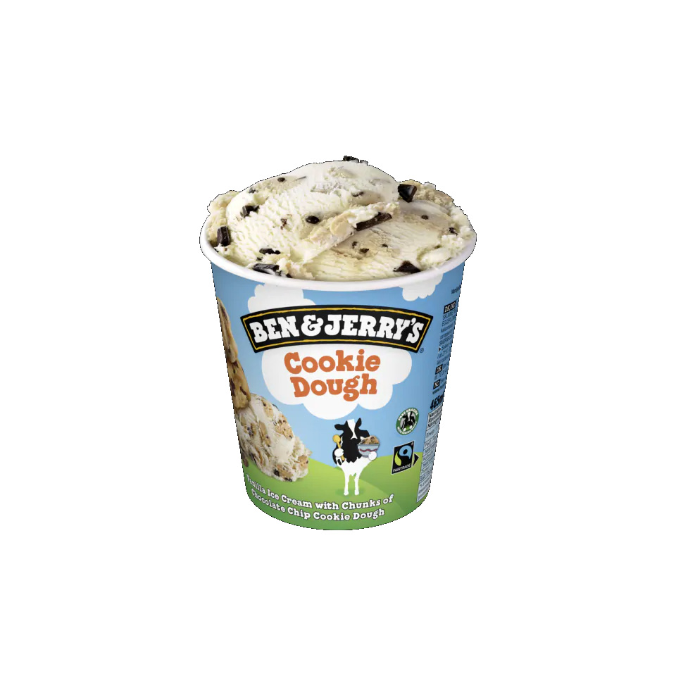 B&J COOKIE DOUGH 8UDSx465ML