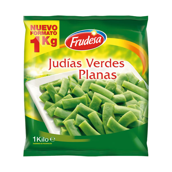 JUDIA VERDE PLANA 1 KG - NOVAFRIGO, Productos Congelados de primera calidad.